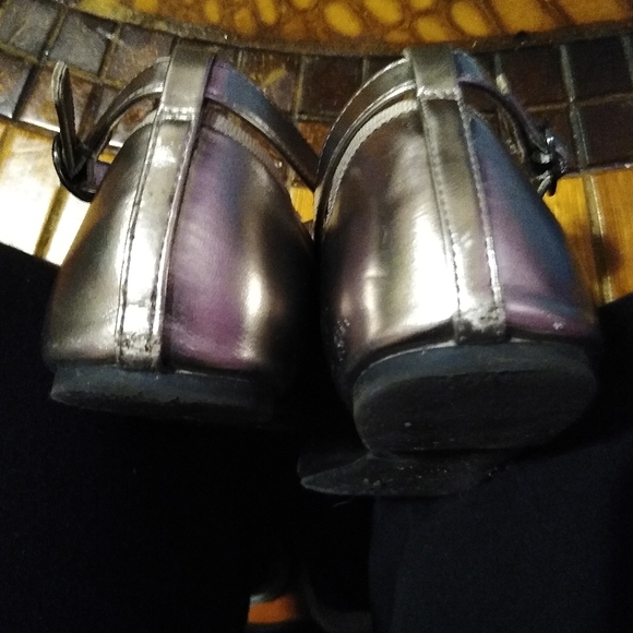 Silver Ballerina Flats - Picture 3 of 5